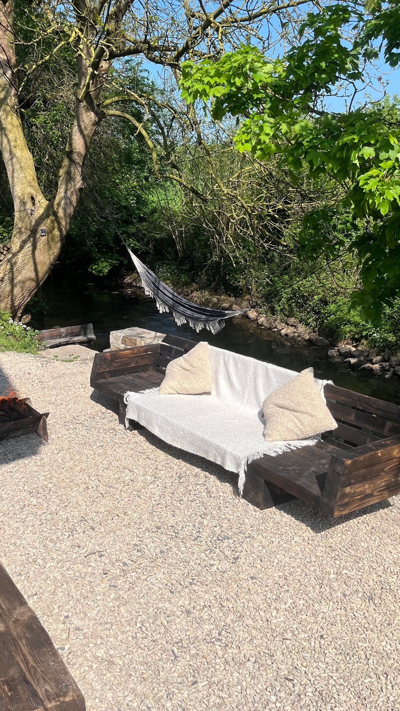 Outdoor Super King lounger