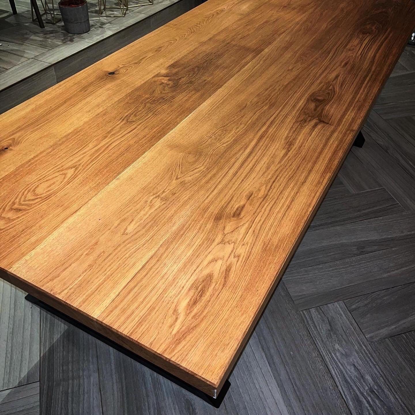 White Oak Dining Table
