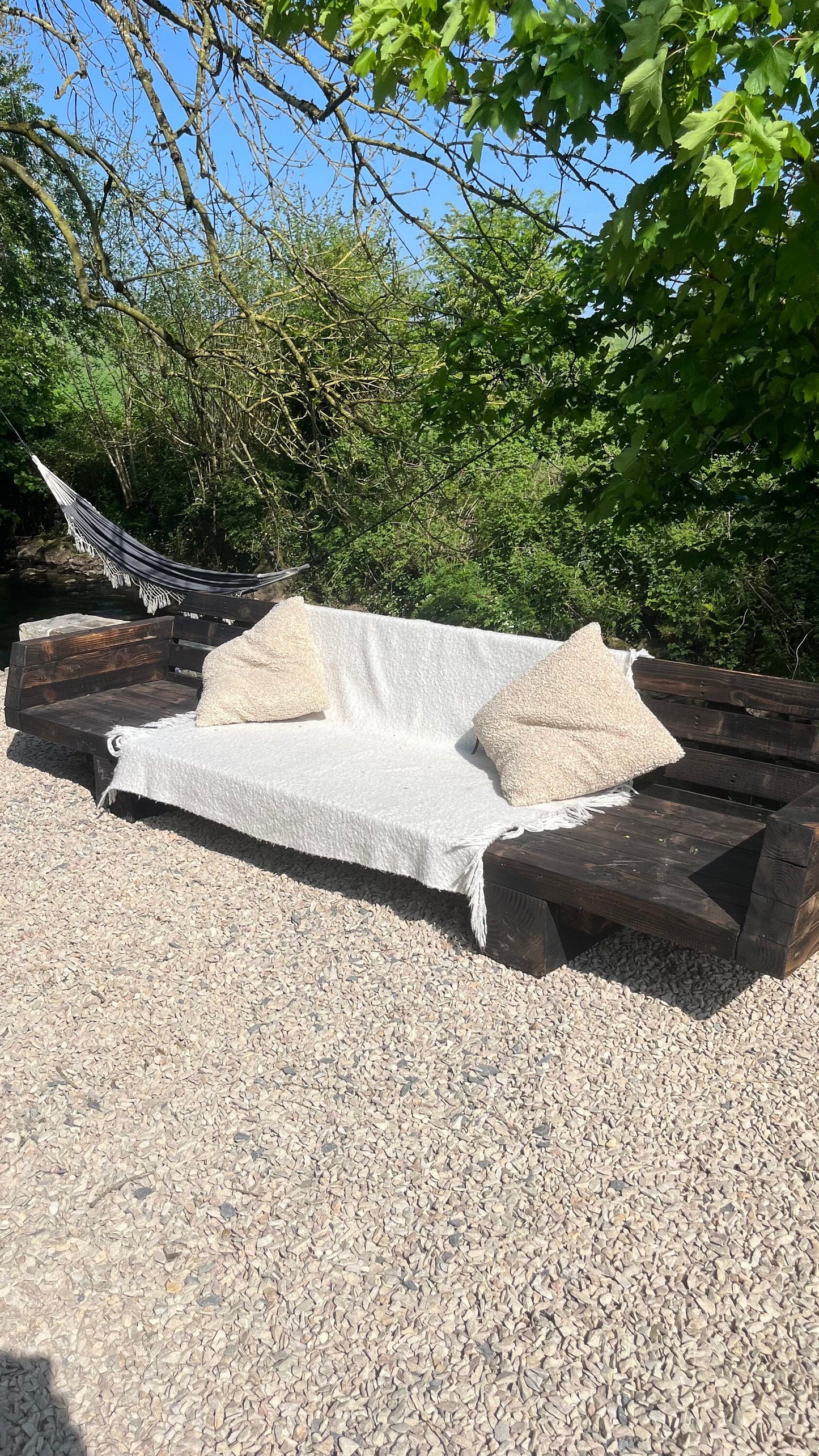 Outdoor Super King lounger