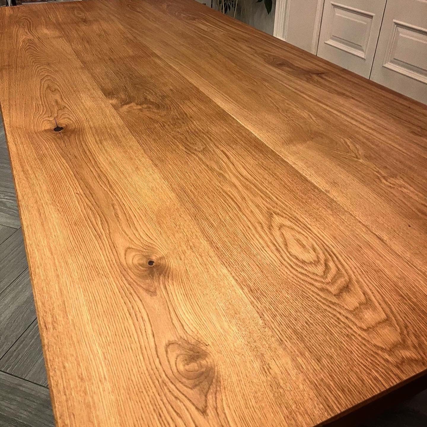 White Oak Dining Table