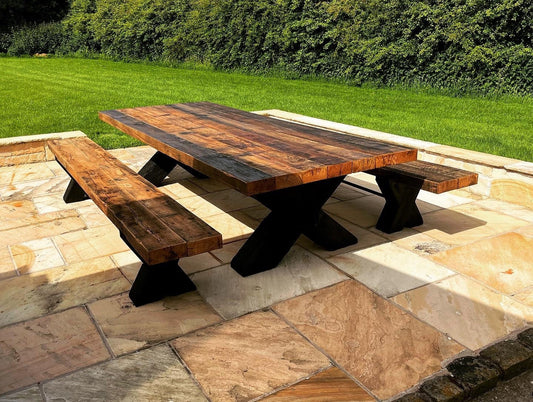 Rare Reclaimed French Oak Table