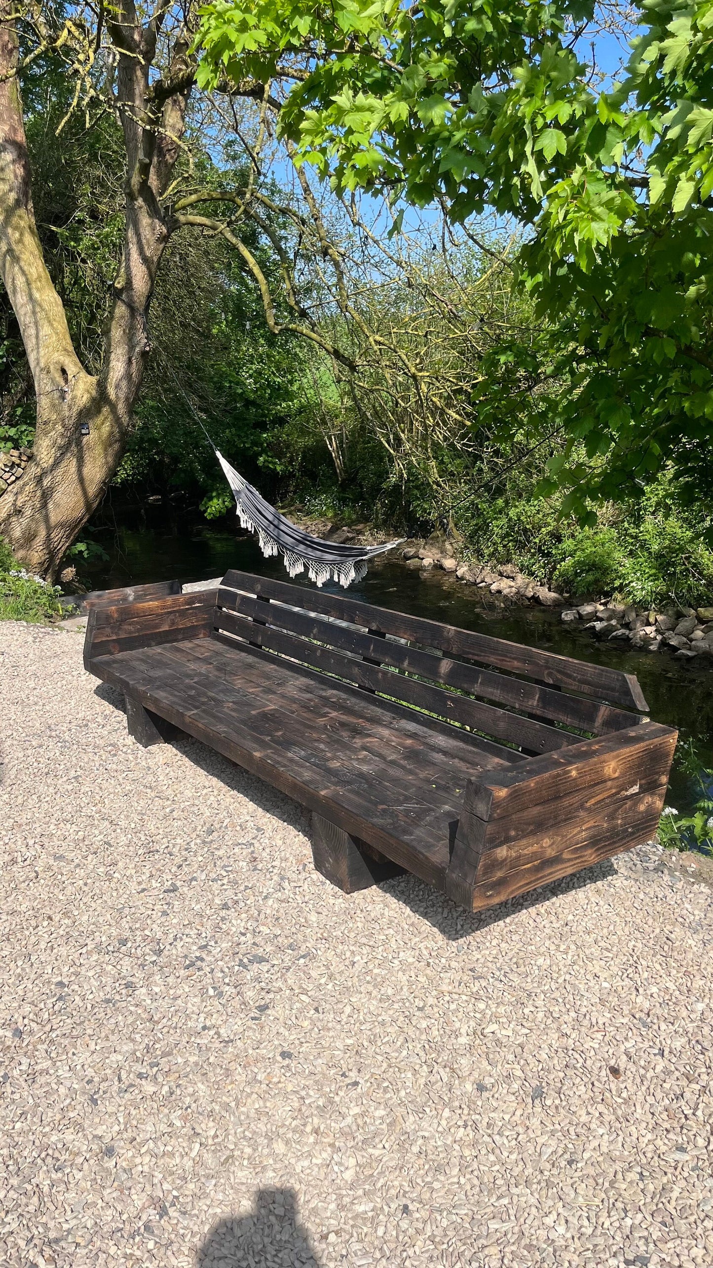 Outdoor Super King lounger